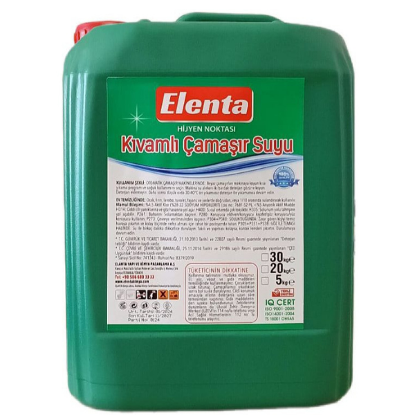 Kıvamlı Çamaşır Suyu 5 Kg