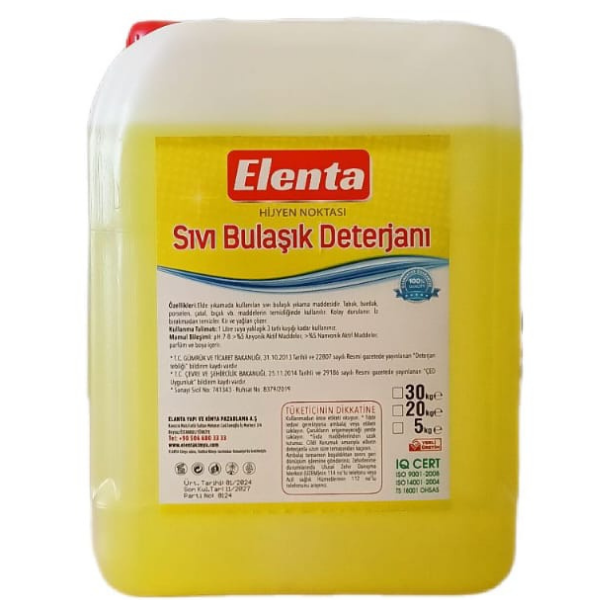 Bulaşık Deterjanı 5 Kg